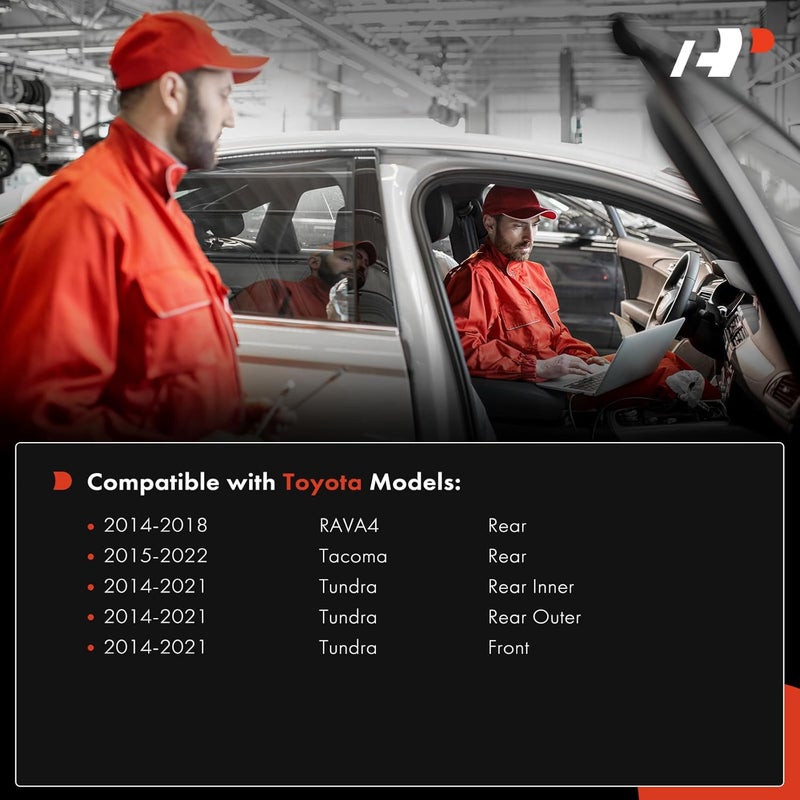 A-Premium Reverse Backup Parking Aid Assist Sensor Compatible with Select Toyota Models - RAV4 2014-2018, Tacoma 2015-2022, Tundra 2014-2021, Replace# 89341-0C010, 89341-0C020 - Image 2